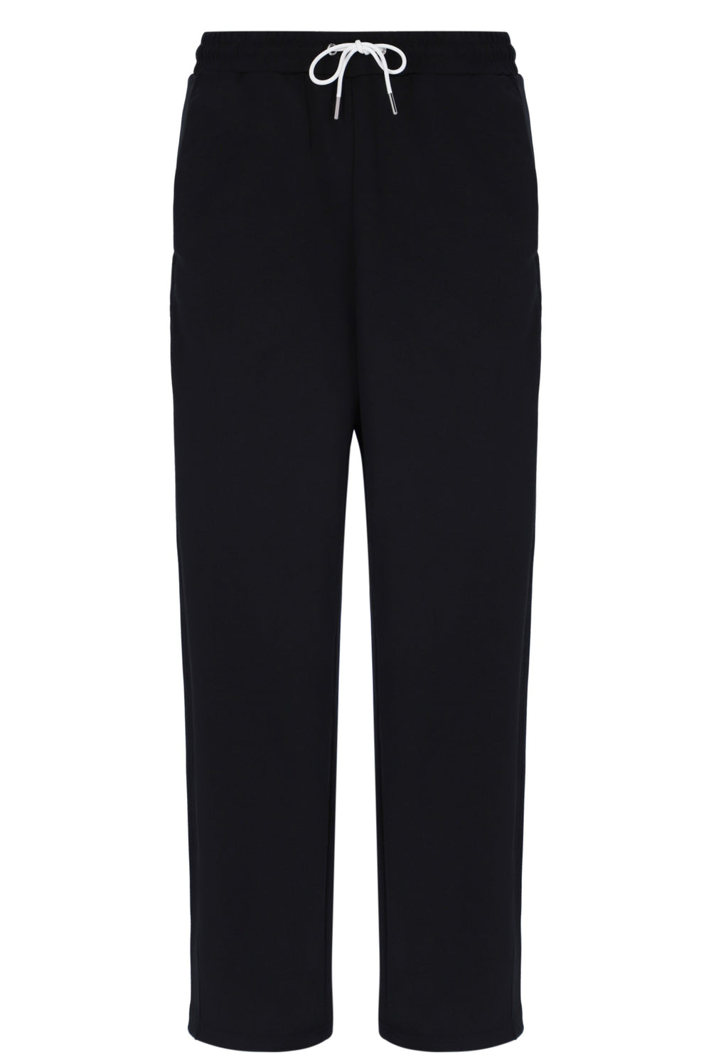 Black Ventisei Straight Leg Trousers