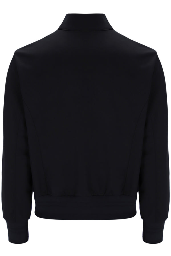 Displays the Black 'FILA' branded Ventisei Jacket