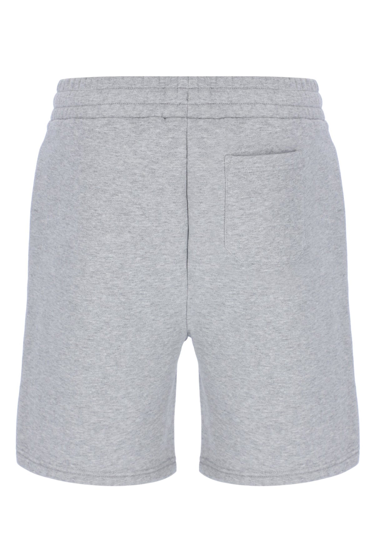 Grey Vico Fleece short by FILA, with a relaxed fit and back pocket, in a light grey marl colour.