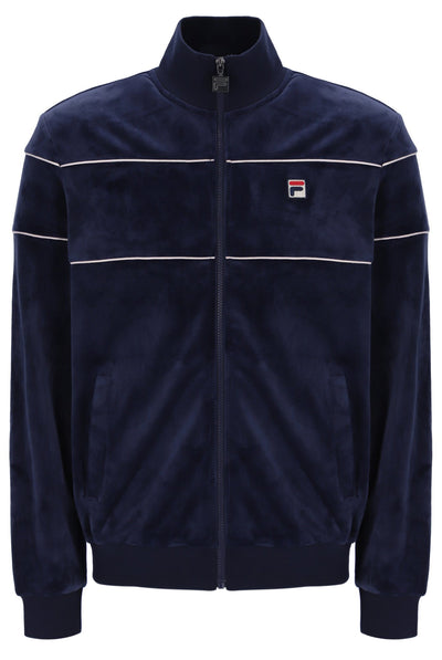 Fila Navy Vittorio Velour Track Top