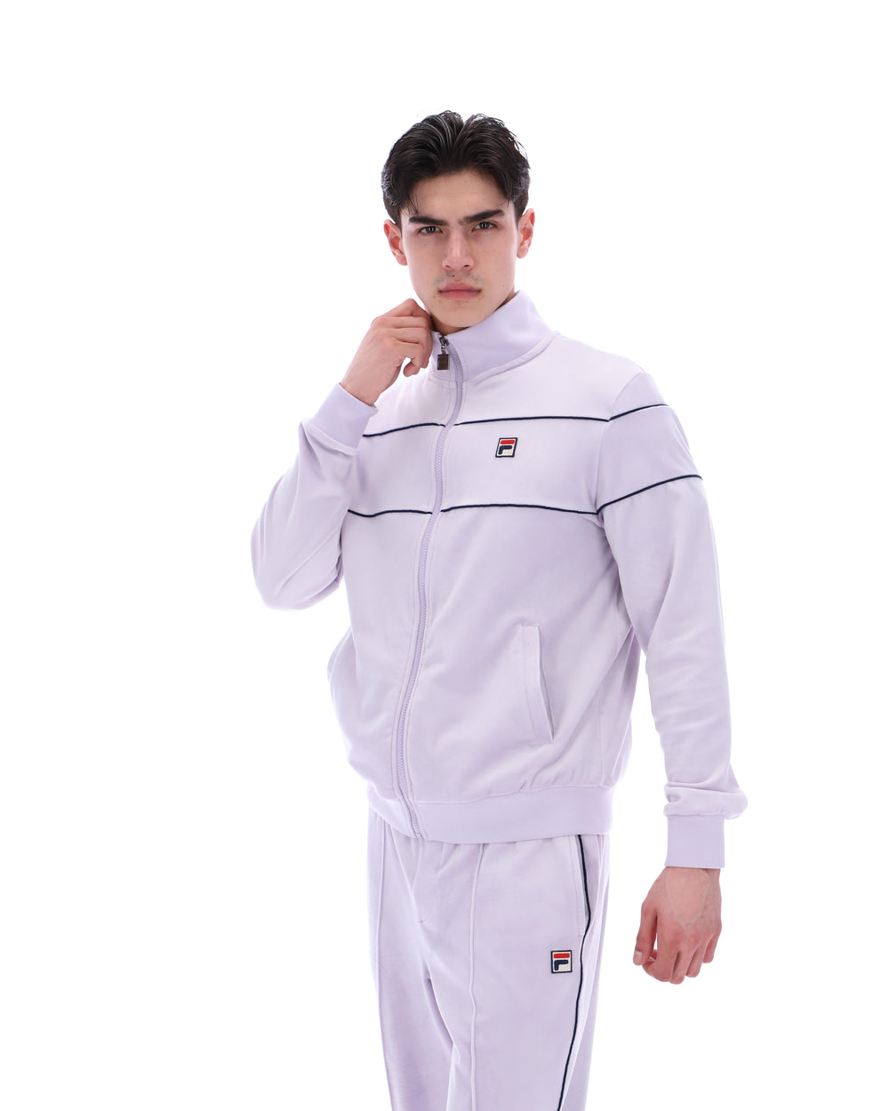 Vittorio Velour Track Jacket