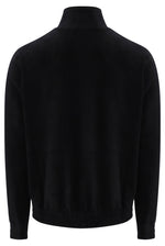 Displays the Black 'FILA' branded Walter Corduroy Jacket