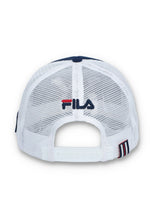 Fila Navy Wells Slogan Neoprene Mesh-Back Cap