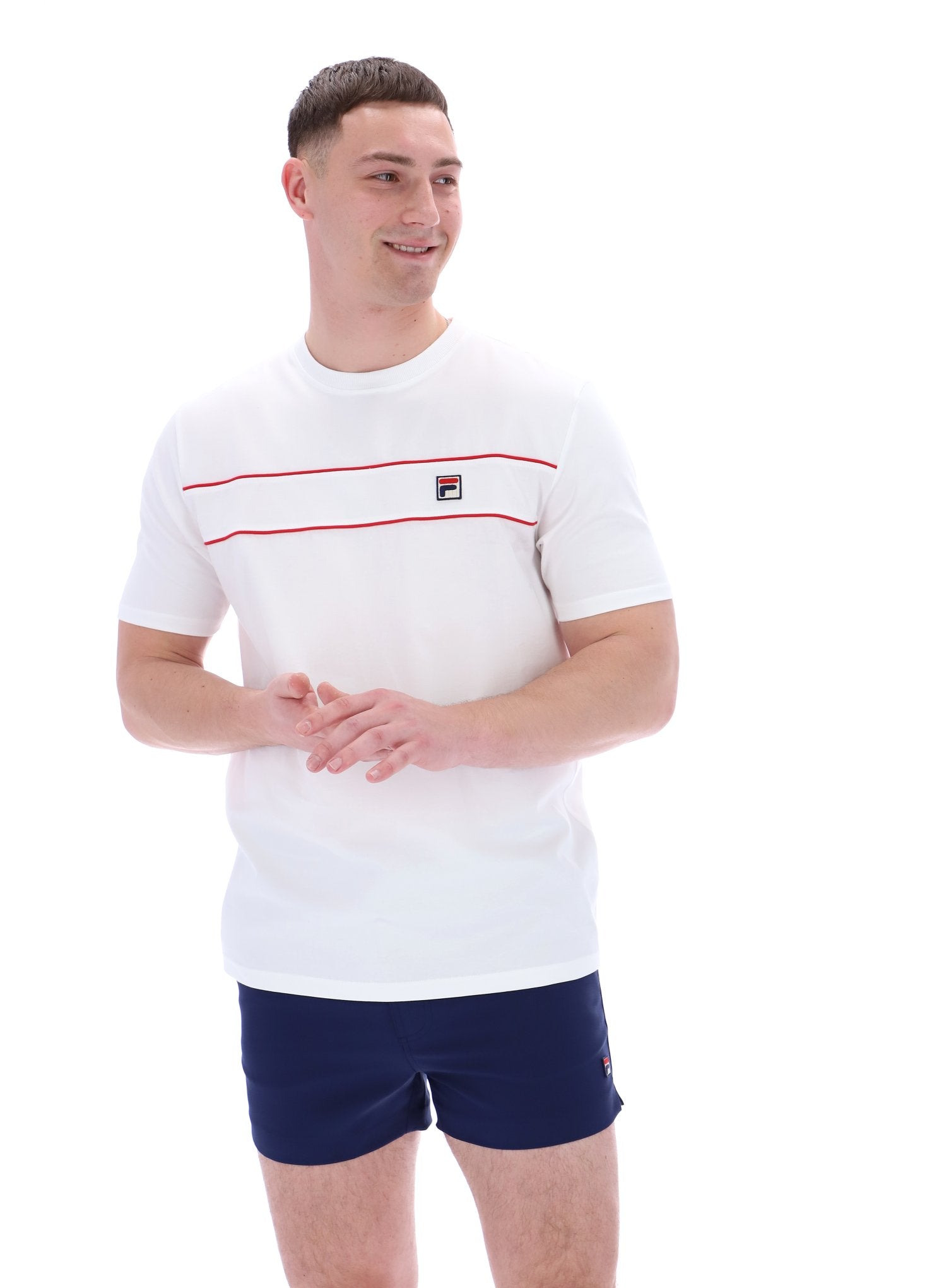 Williams Contrast Piping T Shirt