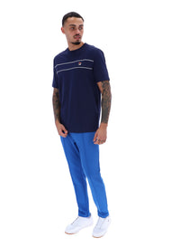 Fila Navy Williams Contrast Piping T-Shirt
