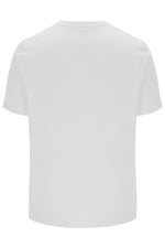 White t-shirt on a white background