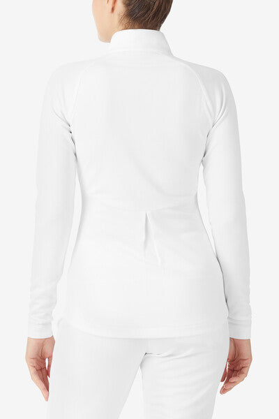 White Whiteline Pro Tennis Track Top