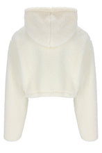 Load image into Gallery viewer, Abbey Cropped Fleece Hoodie
