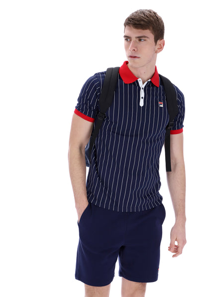 Fila bb1 striped on sale polo shirt