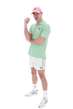 Load image into Gallery viewer, Custom Two Button Tipped Rib Basic Polo
