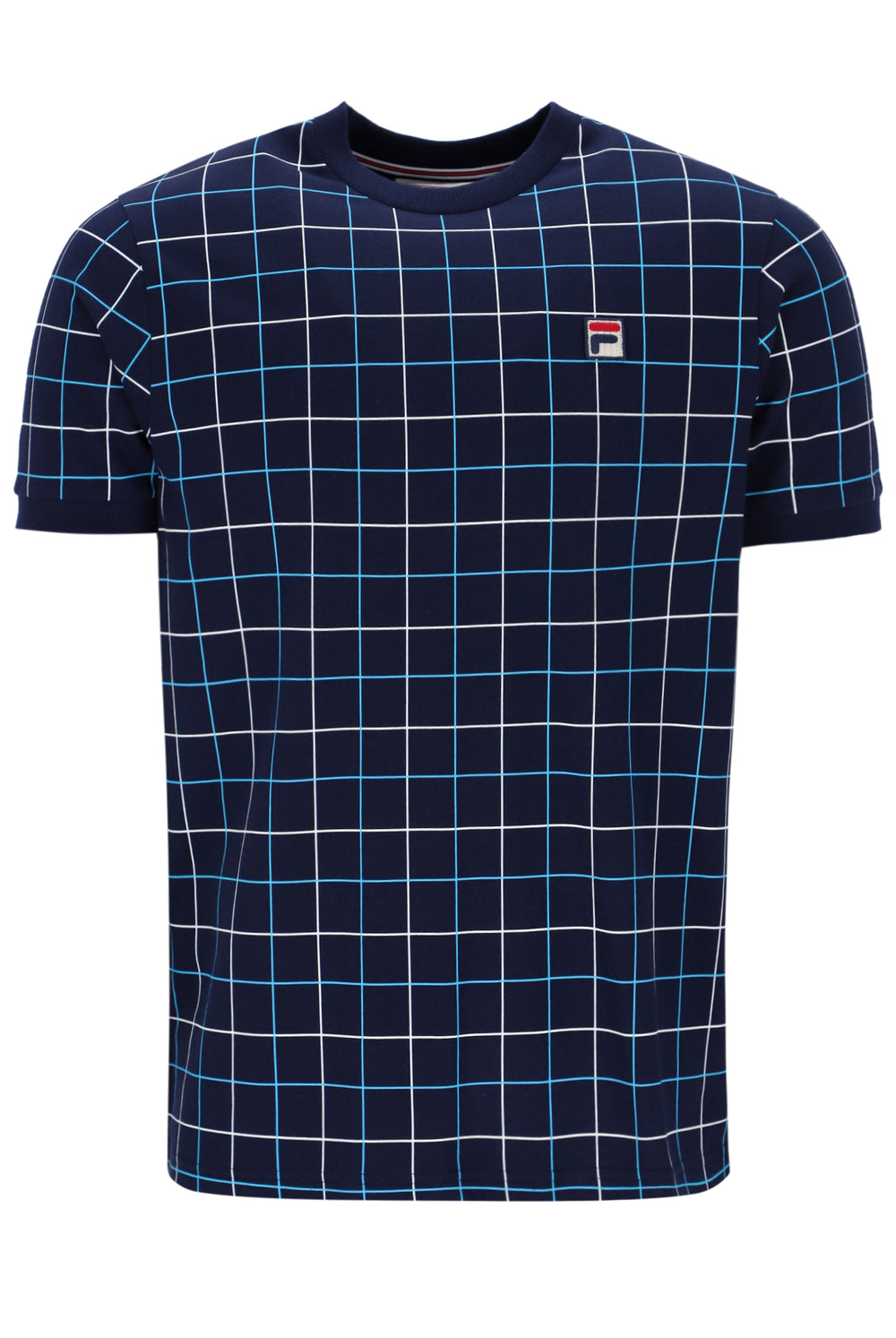 Casbian Check Print Ringer Tee