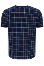 Casbian Check Print Ringer Tee