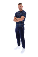 Casbian Check Print Ringer Tee