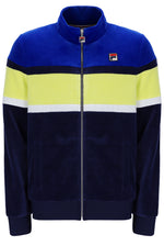 Decker Colour Blocked Velour Track Top