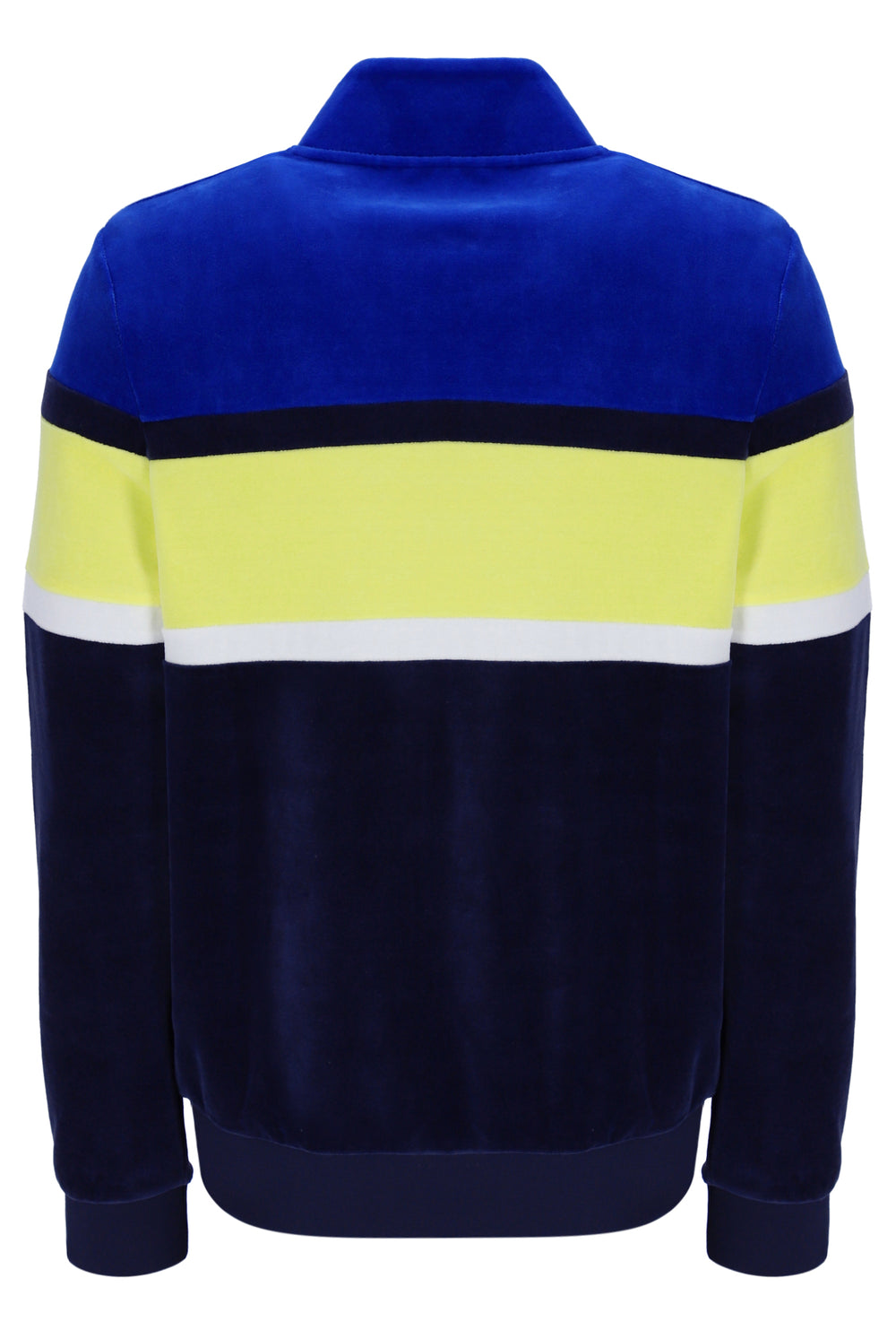 Decker Colour Blocked Velour Track Top