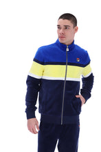 Load image into Gallery viewer, Decker Colour Blocked Velour Track Top
