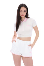 Load image into Gallery viewer, Demmie Contrast Collared Top
