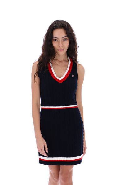 Darian Sweater Knit Dress Fila UK