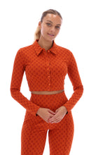 Load image into Gallery viewer, Dawn Cropped Polo Shirt
