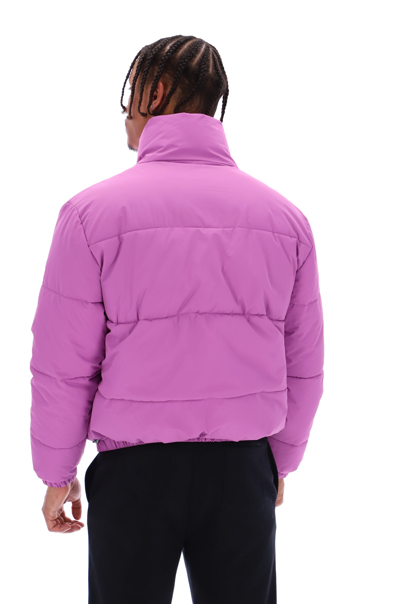 Fila pink deals puffer jacket