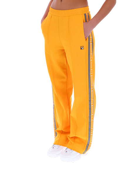 FILA Laura Navy Wide-Leg Track Pants  Sporty outfits, Outfits, Top outfits