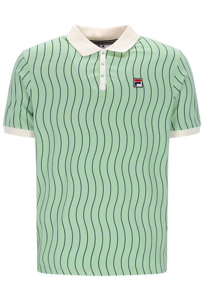 Ellery Wave Striped Polo