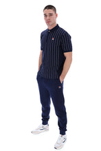 Load image into Gallery viewer, Evo Yarn Dye Pin Stripe Polo
