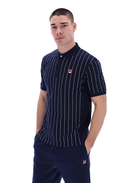 Fila sale pinstripe shirt