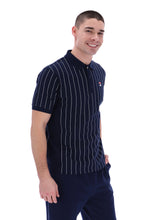 Load image into Gallery viewer, Evo Yarn Dye Pin Stripe Polo
