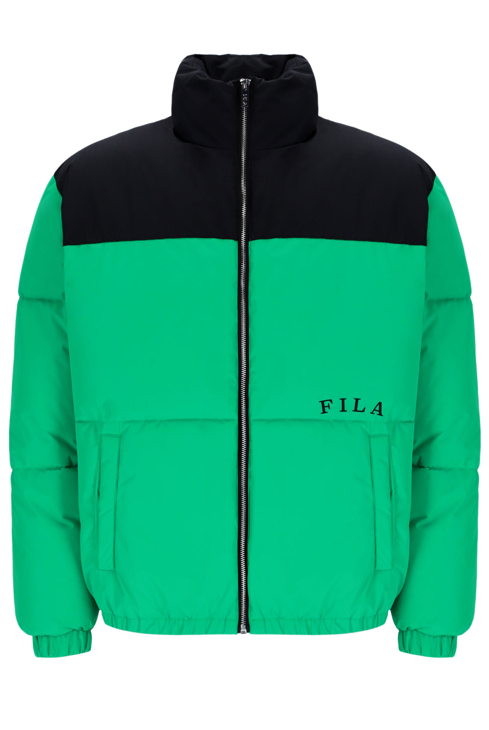 Evan Unisex Panelled Puffer Jacket