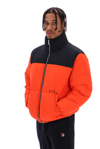 Tangerine Tango Evan Unisex Panelled Puffer Jacket