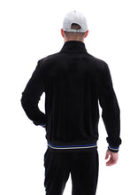 Load image into Gallery viewer, Falken Velour Track Top With Gold Details
