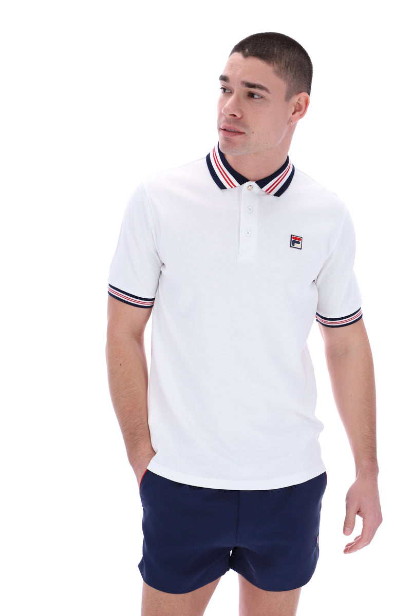 Faraz Tipped Rib Polo – Fila UK