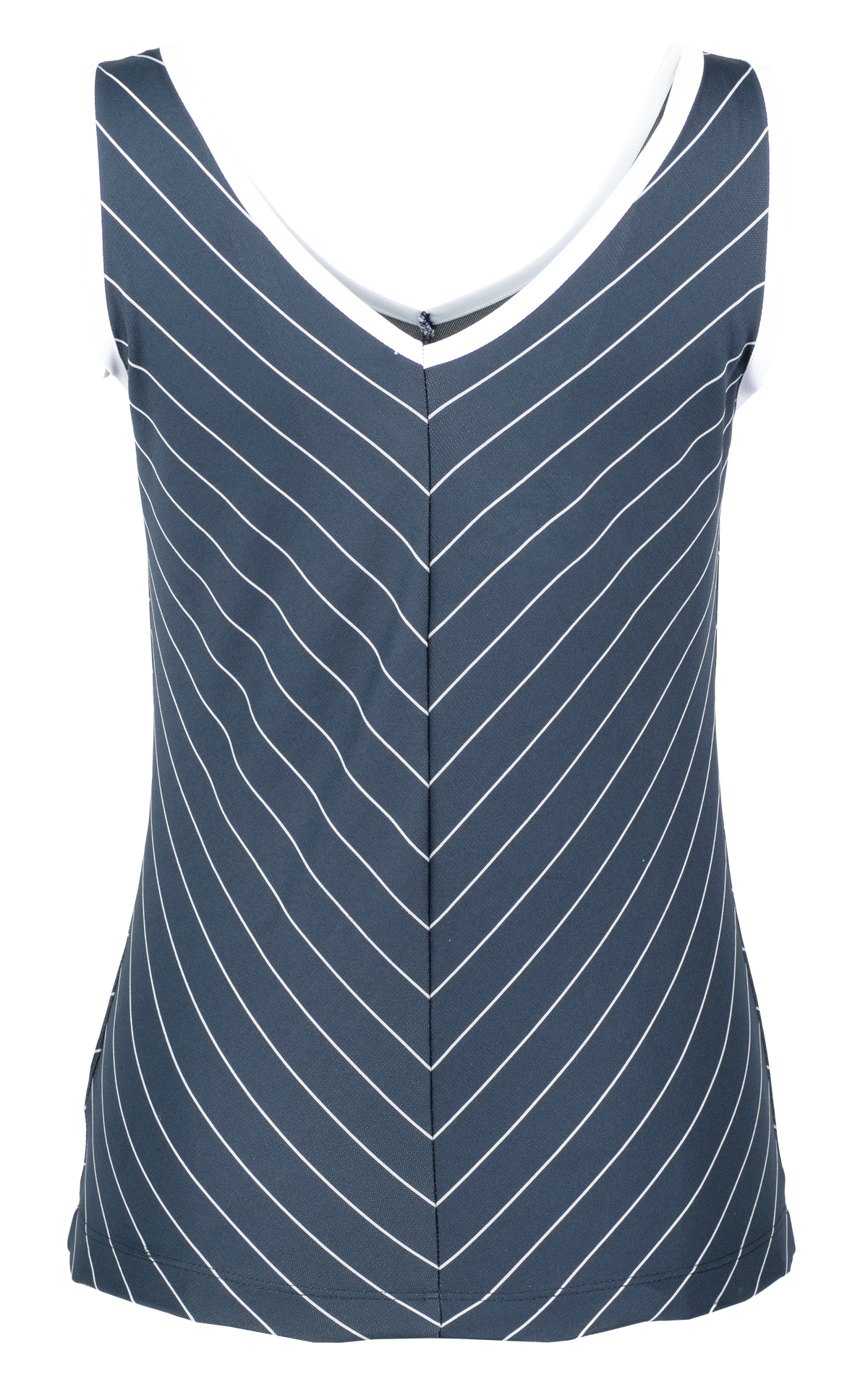 Blue Caroline Tennis Tank Top