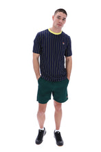 Load image into Gallery viewer, Fionn Pin Striped T-Shirt With Contrast Collar

