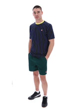 Load image into Gallery viewer, Fionn Pin Striped T-Shirt With Contrast Collar
