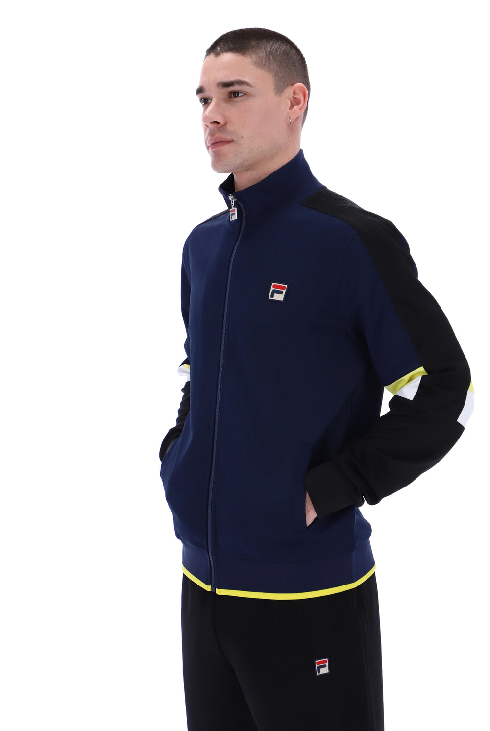 Fischer Colour Blocked Track Jacket