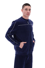 Load image into Gallery viewer, Fonzo Velour Track Top
