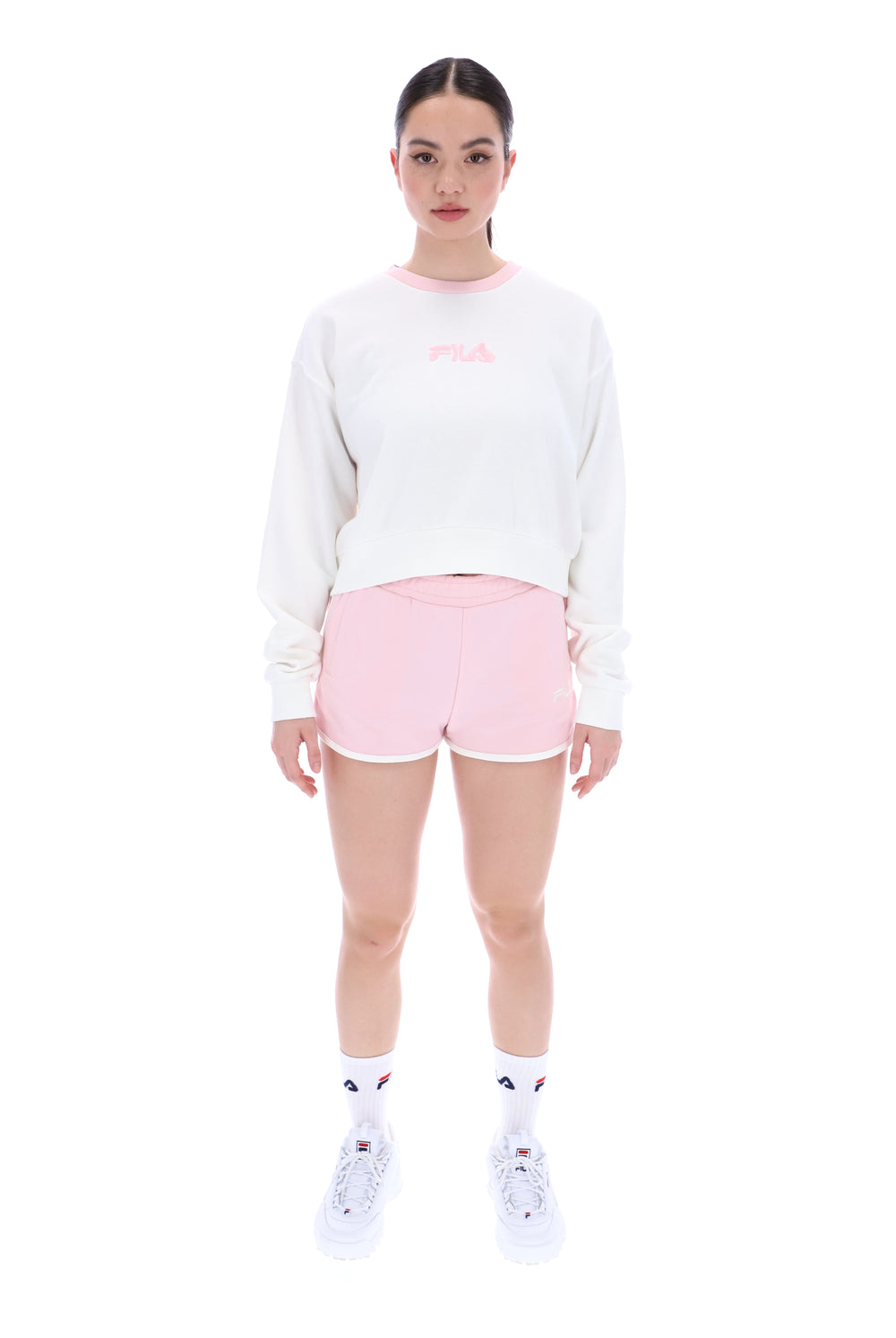 Frankie Contrast Crew Sweatshirt