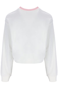 Frankie Contrast Crew Sweatshirt