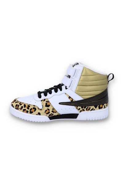 Fila leopard hotsell print trainers