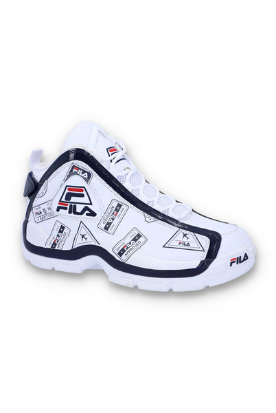 Fila white mens trainers online