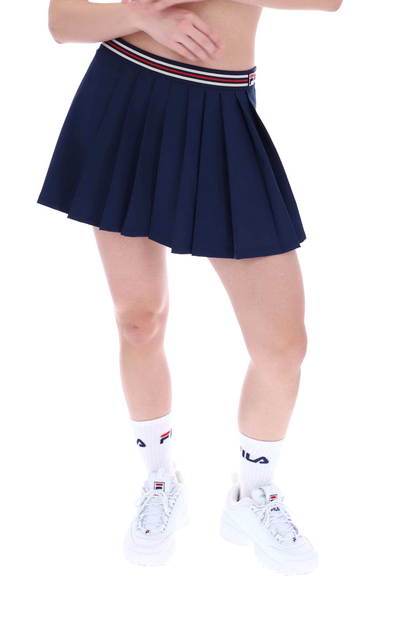 Fila women's heritage pleated skirt sale