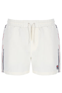 Hayes Wave Print Panel Shorts