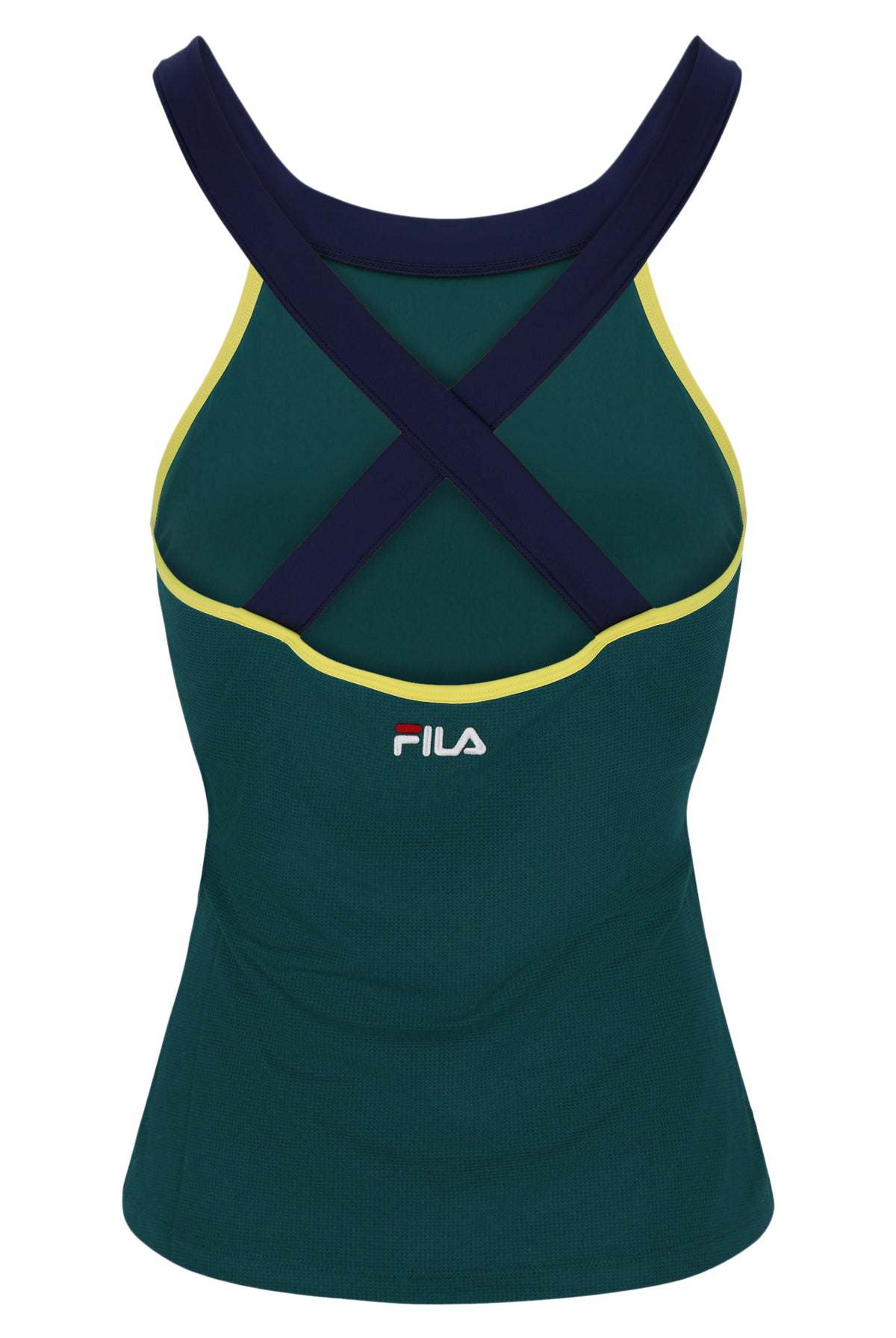Deep Teal Heritage Halter Tank Top