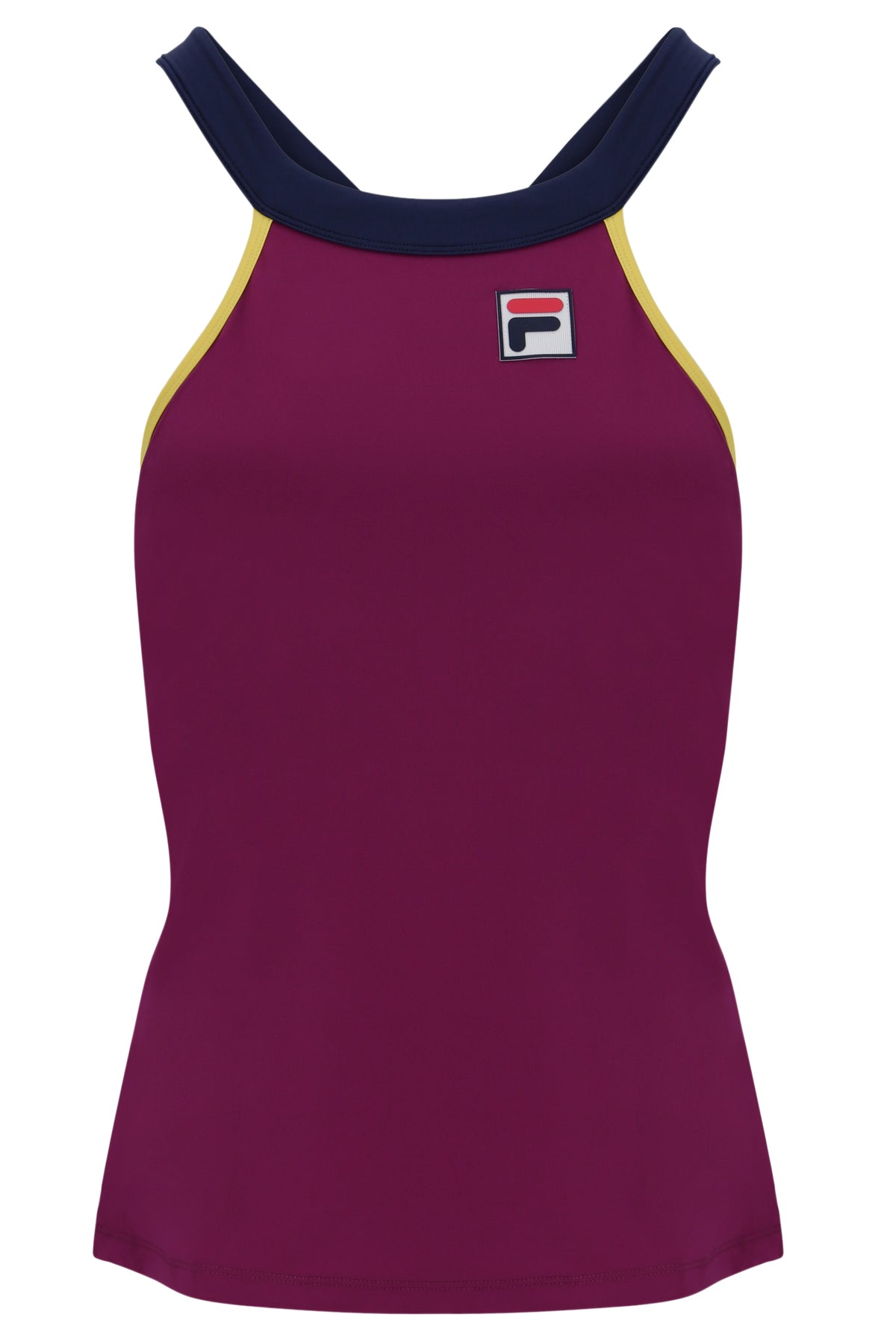 Magenta Purple Heritage Halter Tank Top