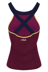 Magenta Purple Heritage Halter Tank Top