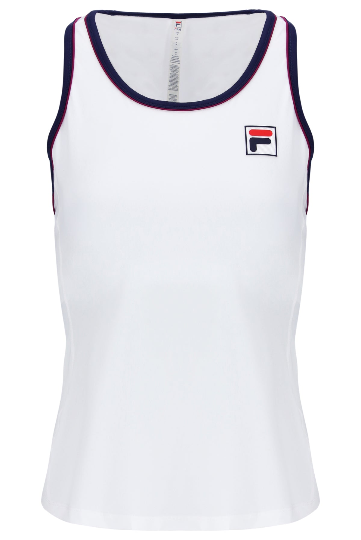 White Heritage Racerback Top