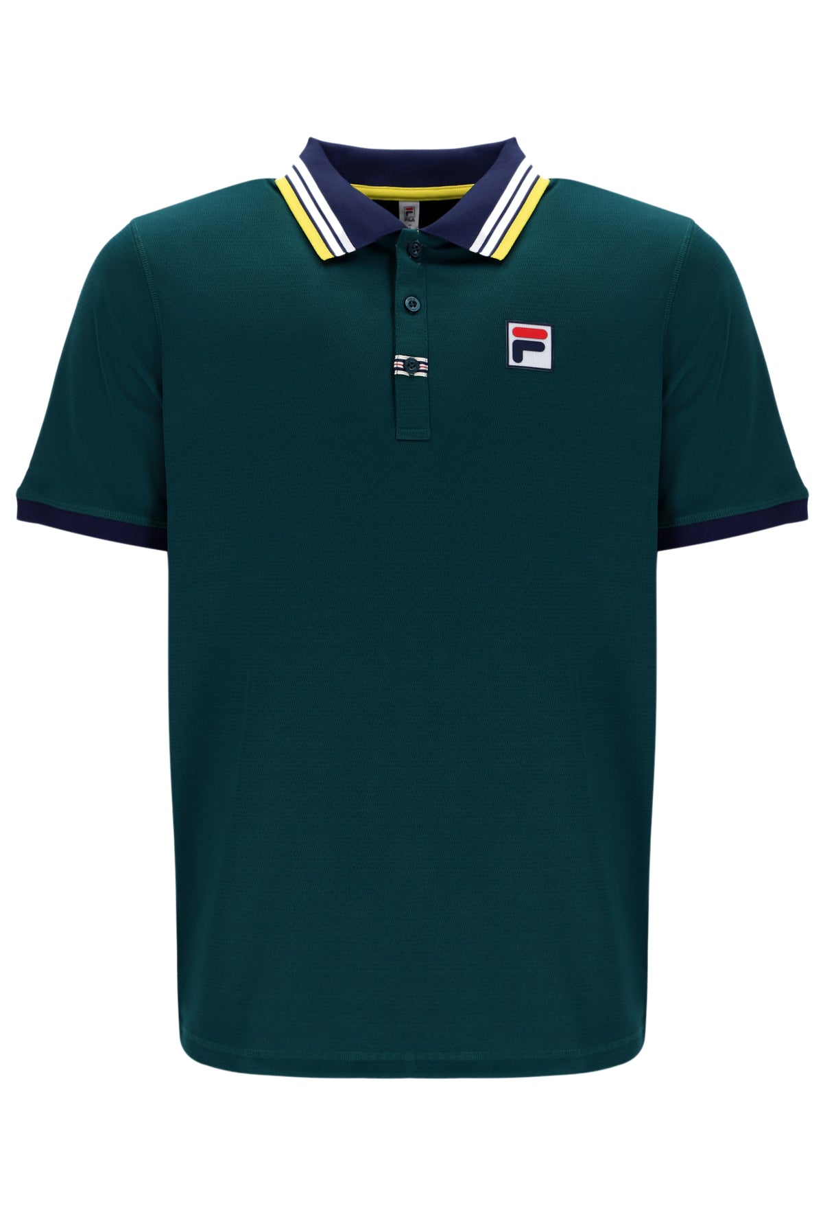 Deep Teal Heritage S/S Solid Polo