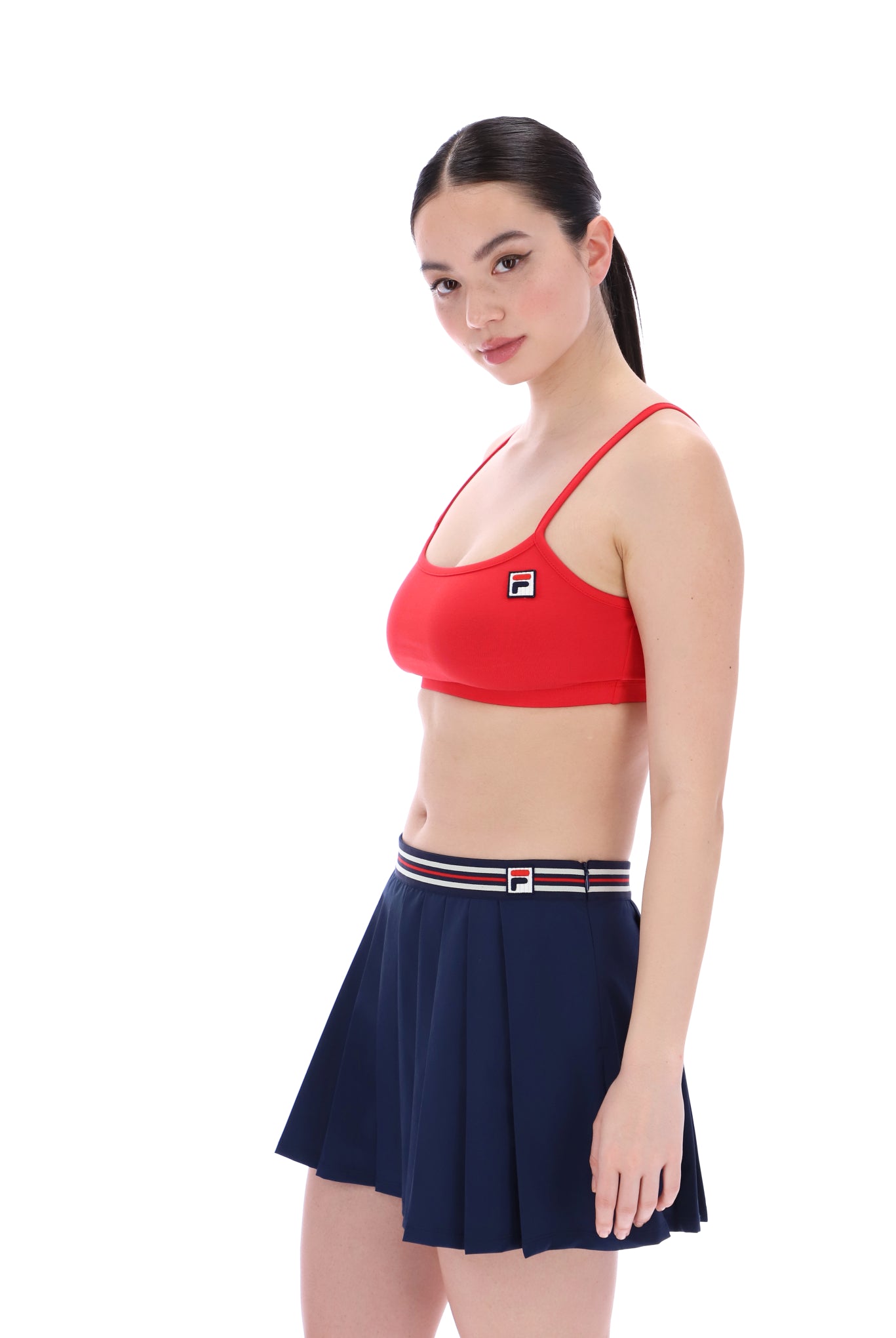 Fila anna crop tee on sale